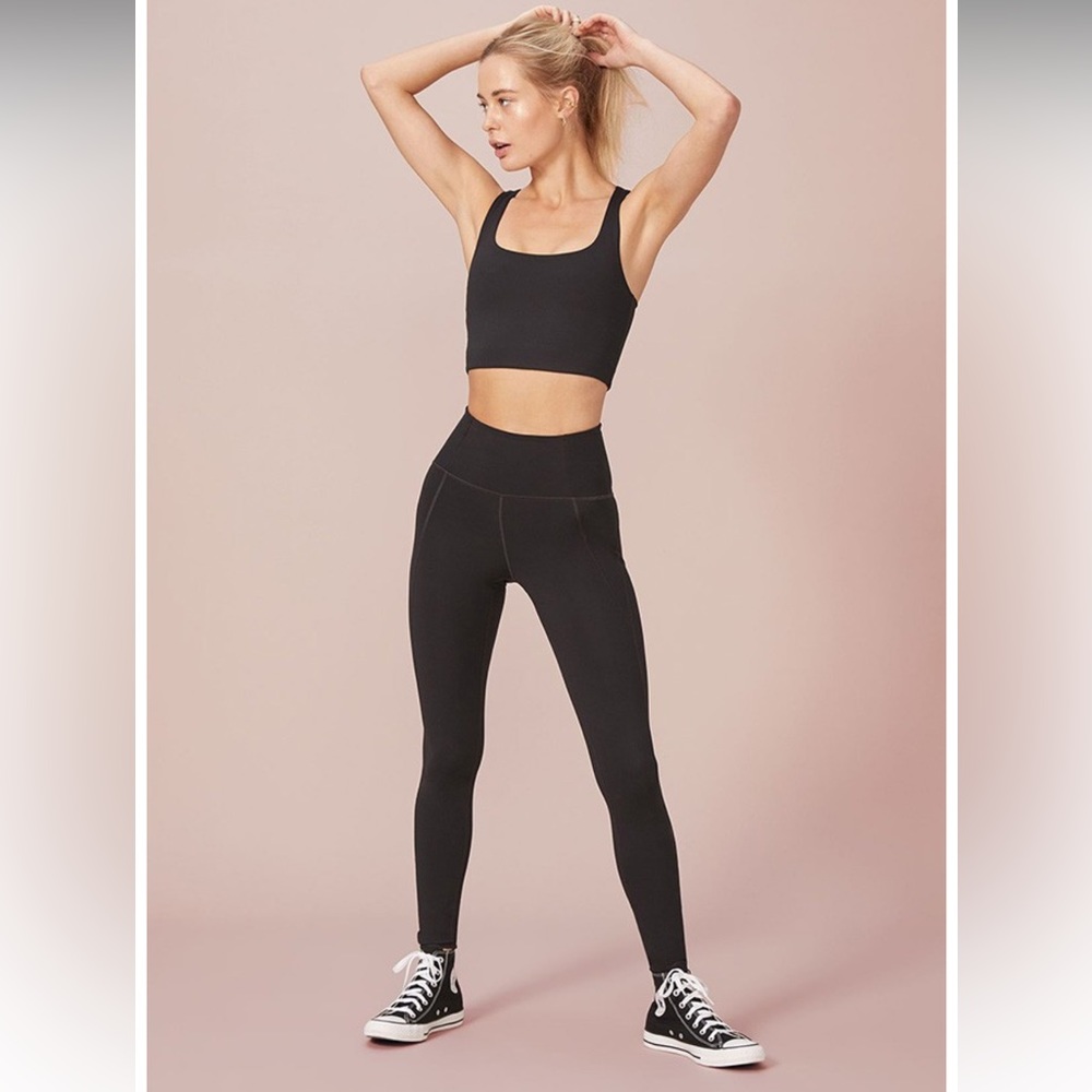 Girlfriend Collective | Black Compressive High Rise Legging